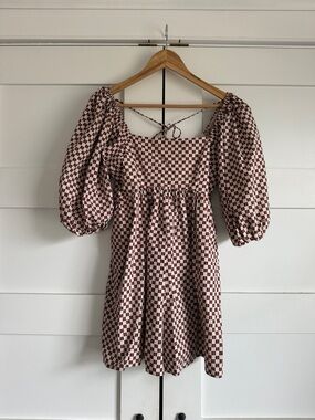 Abercrombie & Fitch Puff-Sleeve Romper NWT